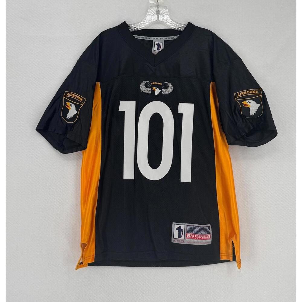 Battlefield Collection 101 Airborne Military Authentic Football Jersey Sz M